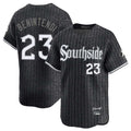 Arlishia C.White Sox #23 Andrew Benintendi Player Black City Connect Limited Home Stitched Jerseys