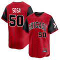 Arlishia C.White Sox #50 Lenyn Sosa Player Red City Connect Limited Home Stitched Jerseys
