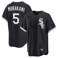 Arlishia C.White Sox #5 Munetaka Murakami Player Black Home Game Stitched Jerseys