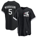 Arlishia C.White Sox #5 Munetaka Murakami Player Black Spring Training Game Stitched Jerseys