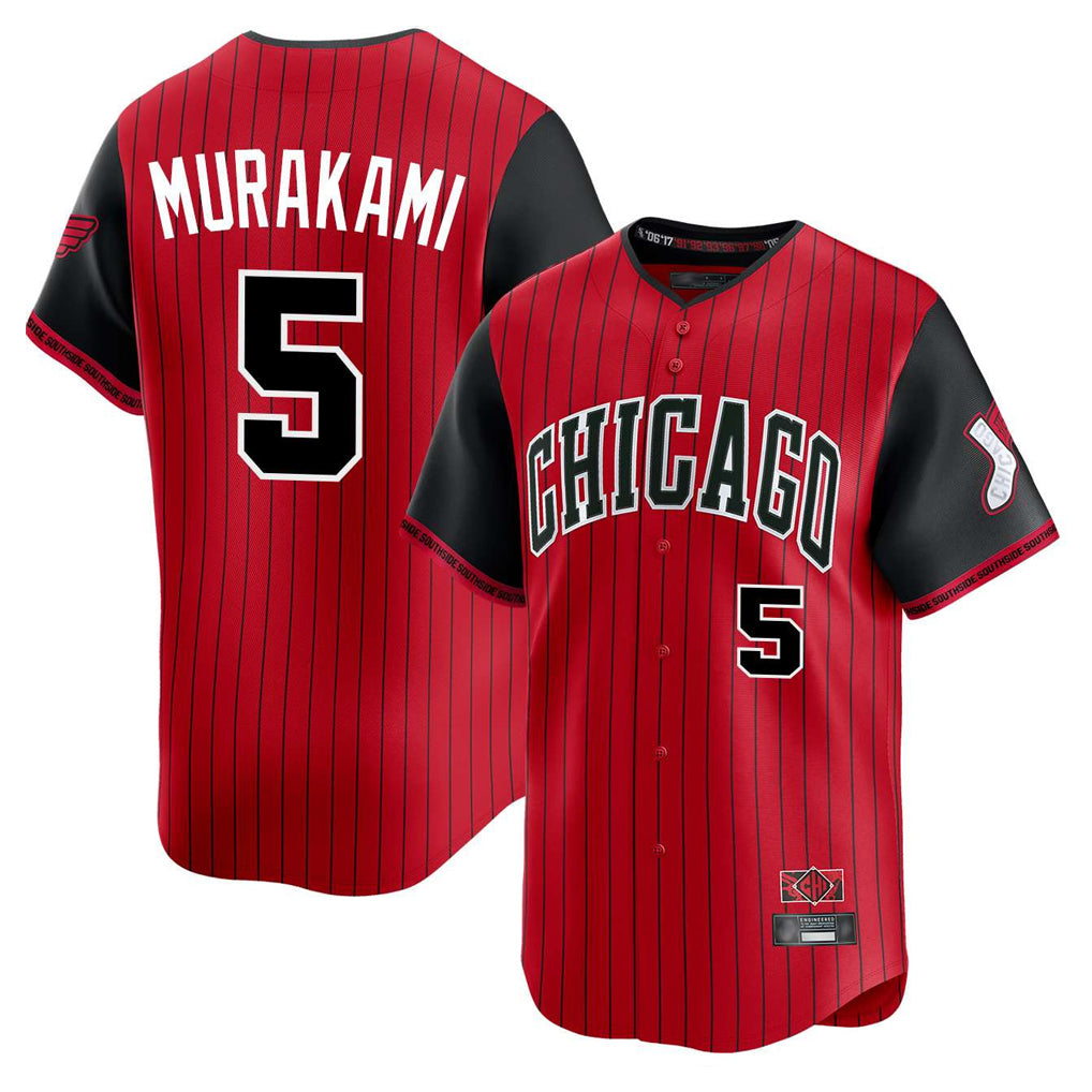 Arlishia C.White Sox #5 Munetaka Murakami Player Red City Connect Limited Home Stitched Jerseys
