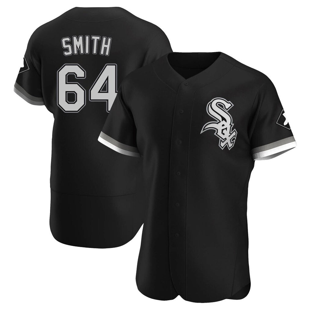 Arlishia C.White Sox #64 Shane Smith Player Black Limited Elite Home Stitched Jerseys