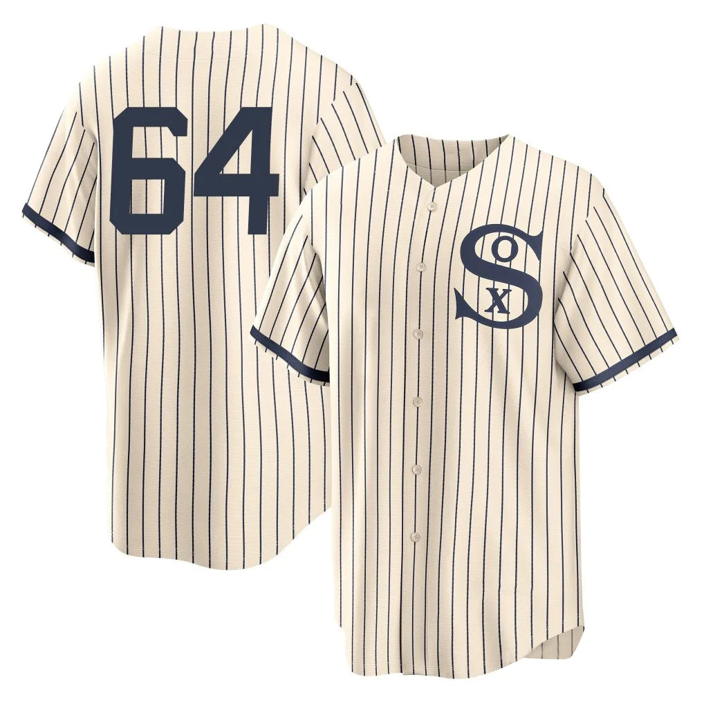 Arlishia C.White Sox #64 Shane Smith Player Cream Field of Dreams Home Game Stitched Jerseys