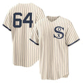 Arlishia C.White Sox #64 Shane Smith Player Cream Field of Dreams Home Game Stitched Jerseys