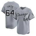 Arlishia C.White Sox #64 Shane Smith Player Gray Road Limited Home Stitched Jerseys