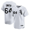 Arlishia C.White Sox #64 Shane Smith Player White Stripe Limited Home Stitched Jerseys
