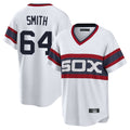 Arlishia C.White Sox #64 Shane Smith Player White T-shirt Home Game Stitched Jerseys