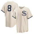 Arlishia C.White Sox #8 Kyle Teel Player Cream Field of Dreams Home Game Stitched Jerseys