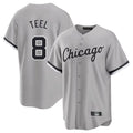 Arlishia C.White Sox #8 Kyle Teel Player Gray Home Game Stitched Jerseys