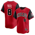 Arlishia C.White Sox #8 Kyle Teel Player Red City Connect Limited Home Stitched Jerseys