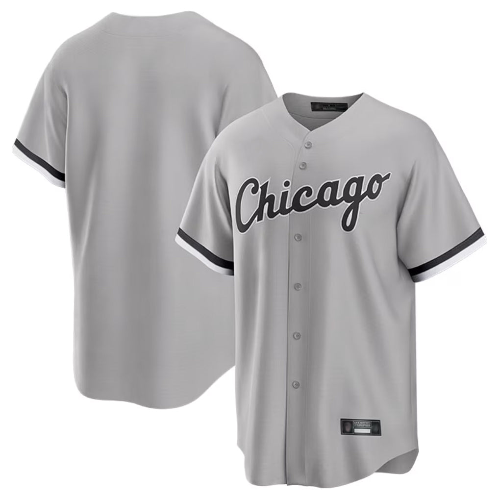 Arlishia C.White Sox ## White Sox Blank Player Gray Home Game Stitched Jerseys