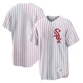 Arlishia C.White Sox ## White Sox Blank Player Red Stripe White Home Game Stitched Jerseys