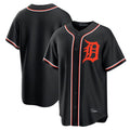 Arlishia D.Tigers Black Fashion Out Home Game Blank Player Stitched Jerseys