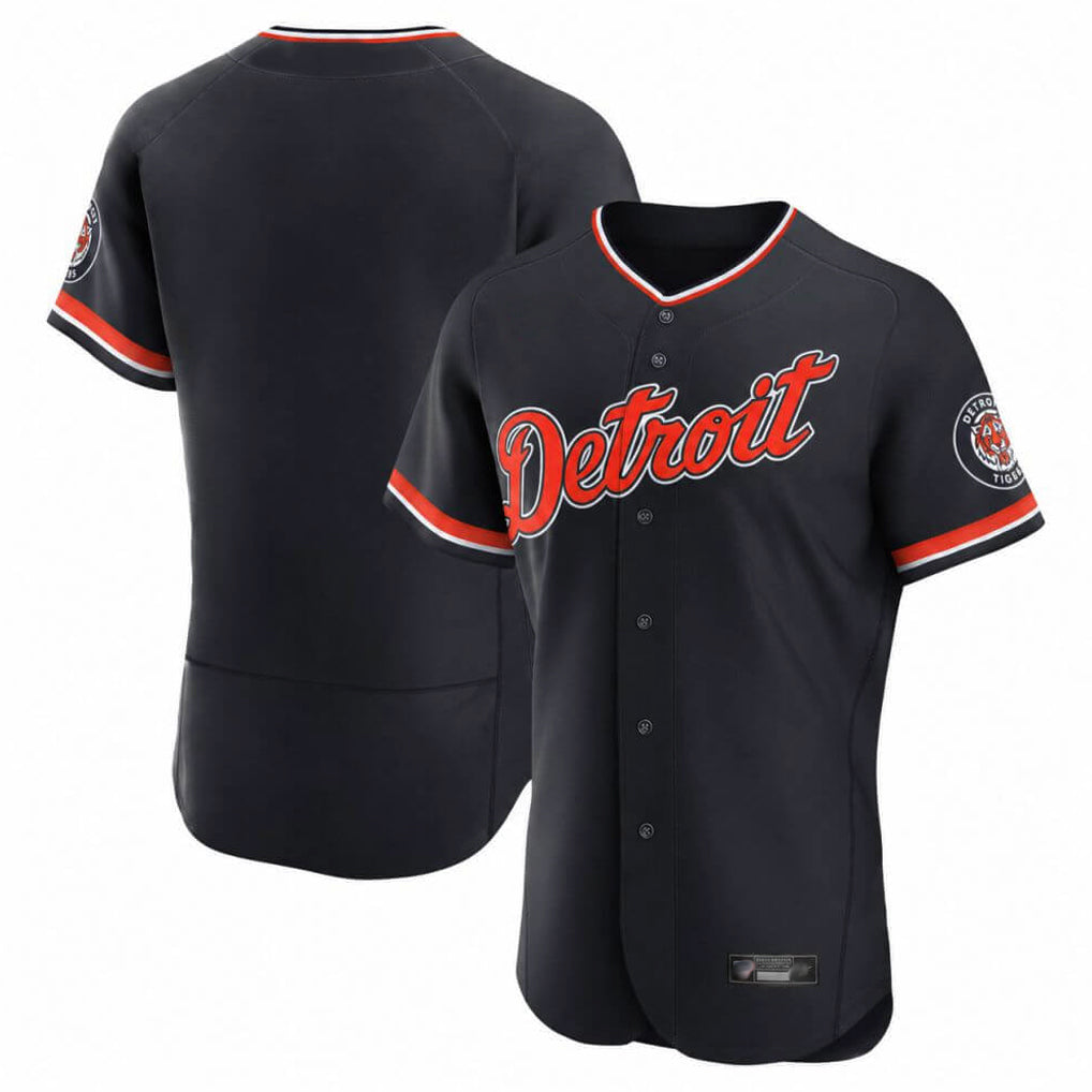 Arlishia D.Tigers Navy Limited Elite Home Game Blank Player Stitched Jerseys