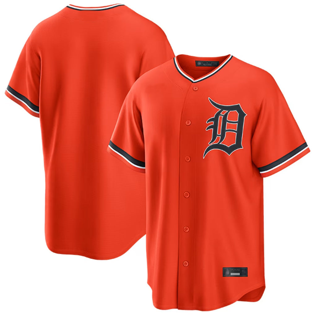 Arlishia D.Tigers Orange Home Game Blank Player Stitched Jerseys