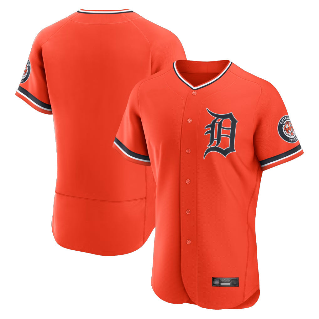 Arlishia D.Tigers Orange Limited Elite Home Blank Player Stitched Jerseys