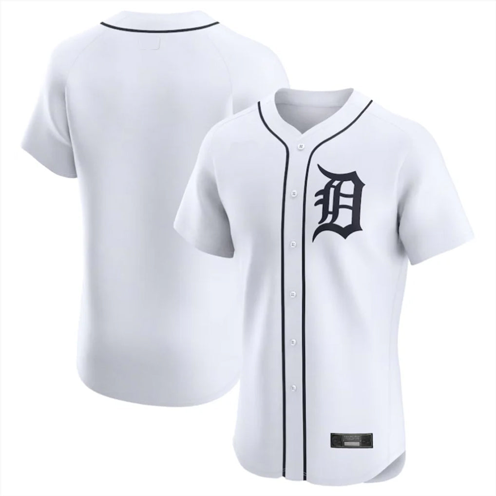 Arlishia D.Tigers White Limited Elite Home Blank Player Stitched Jerseys