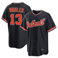 Arlishia D.Tigers #13 Dillon Dingler Player Navy Home Game Stitched Jerseys