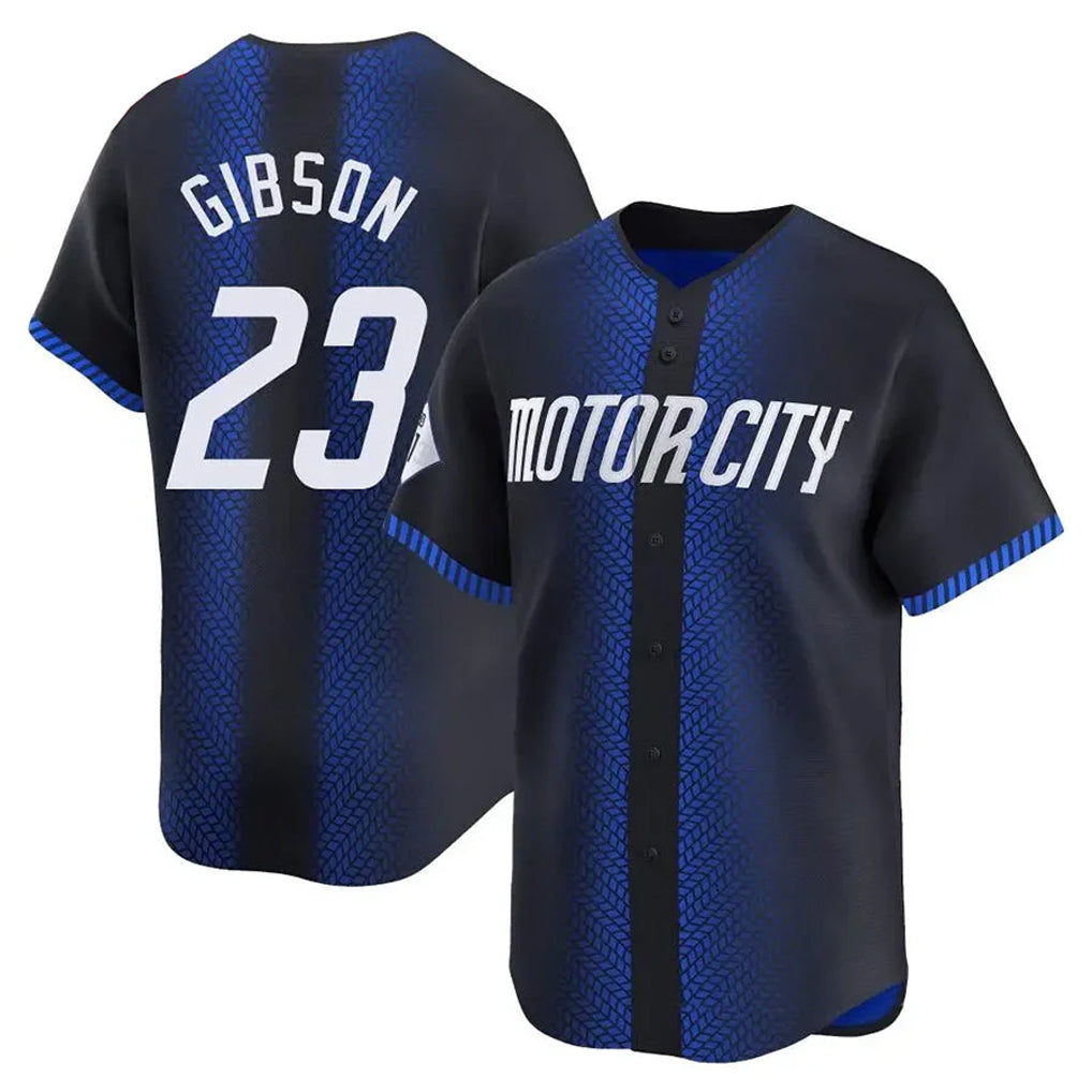 Arlishia D.Tigers #23 Kirk Gibson Player Navy City Connect Home Limited Stitched Jerseys