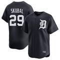 Arlishia D.Tigers #29 Tarik Skubal Player Navy Home Limited Game Stitched Jerseys