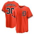 Arlishia D.Tigers #30 Kerry Carpenter Player Orange Home Game Stitched Jerseys