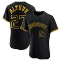 Arlishia H.Astros #27 Jose Altuve Player Snake Skin City Limited Elite Home Stitched Jerseys
