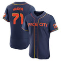 Arlishia H.Astros #71 Josh Hader Player Navy City Connect Limited Elite Home Stitched Jerseys