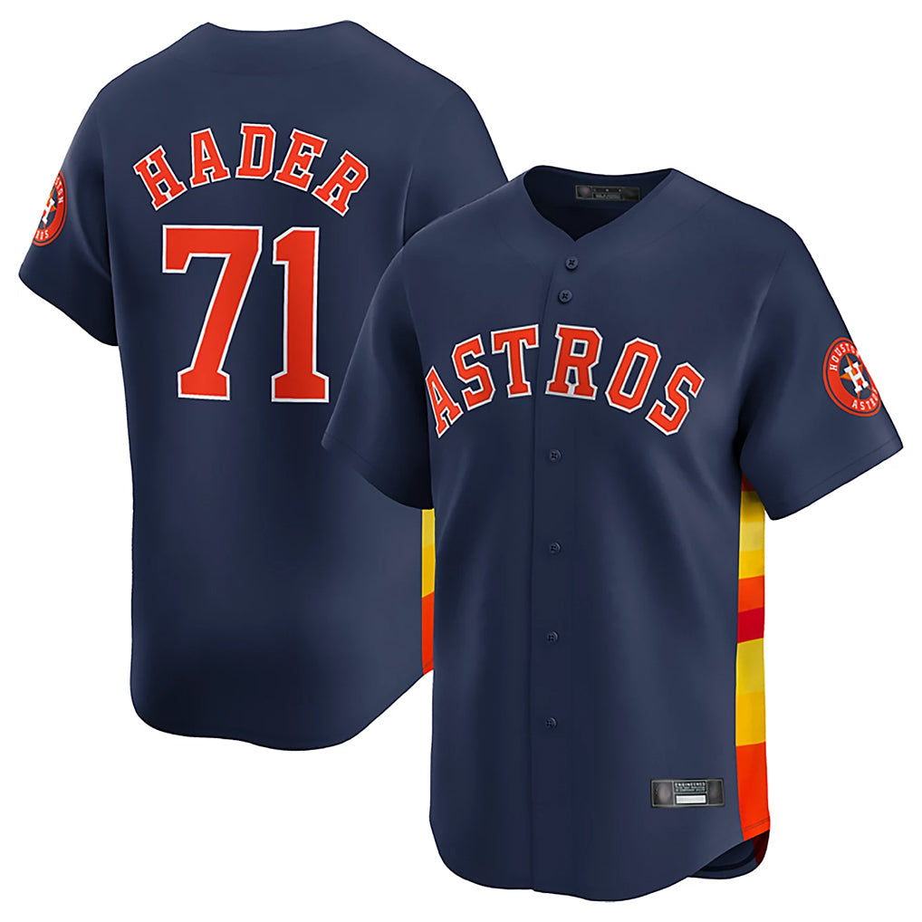 Arlishia H.Astros #71 Josh Hader Player Navy Limited Home Stitched Jerseys