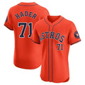 Arlishia H.Astros #71 Josh Hader Player Orange Home Limited Elite Stitched Jerseys