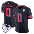 Arlishia H.Texans #0 Azeez Al-Shaair Player Navy 2026 Rivalries Vapor Limited Home Game Stitched jerseys