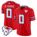 Arlishia H.Texans #0 Azeez Al-Shaair Player Red 2026 Rivalries Vapor Limited Home Game Stitched jerseys