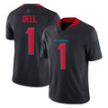 Arlishia H.Texans #1 Tank Dell Player Navy Limited 2nd Alternate Vapor F.U.S.E. Home Game Stitched Jerseys