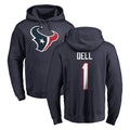 Arlishia H.Texans #1 Tank Dell Player Navy Pro Line Pullover Hoodie Limited Game Stitched Jerseys