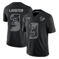 Arlishia H.Texans #3 Kamari Lassiter Player Black Limited 2026 Salute to Service Home Game Stitched Jerseys