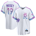 Arlishia KC.Royals #19 Michael Massey Player White 2026 City Connect Limited Home Stitched Jerseys