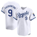 Arlishia KC.Royals #9 Vinnie Pasquantino Player White Alt Limited Home Stitched Jerseys