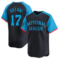 Arlishia LA.Dodgers #17 Shohei Ohtani Player Black National League All-Star Limited Home Stitched Jerseys