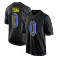 Arlishia LA.Rams #0 Byron Young Player Black Fashion Limited Home Game Stitched Jerseys