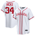 Arlishia M.Marlins #34 Liam Hicks Player White 2026 World Classic Home Pick-A-Player Stitched Jerseys