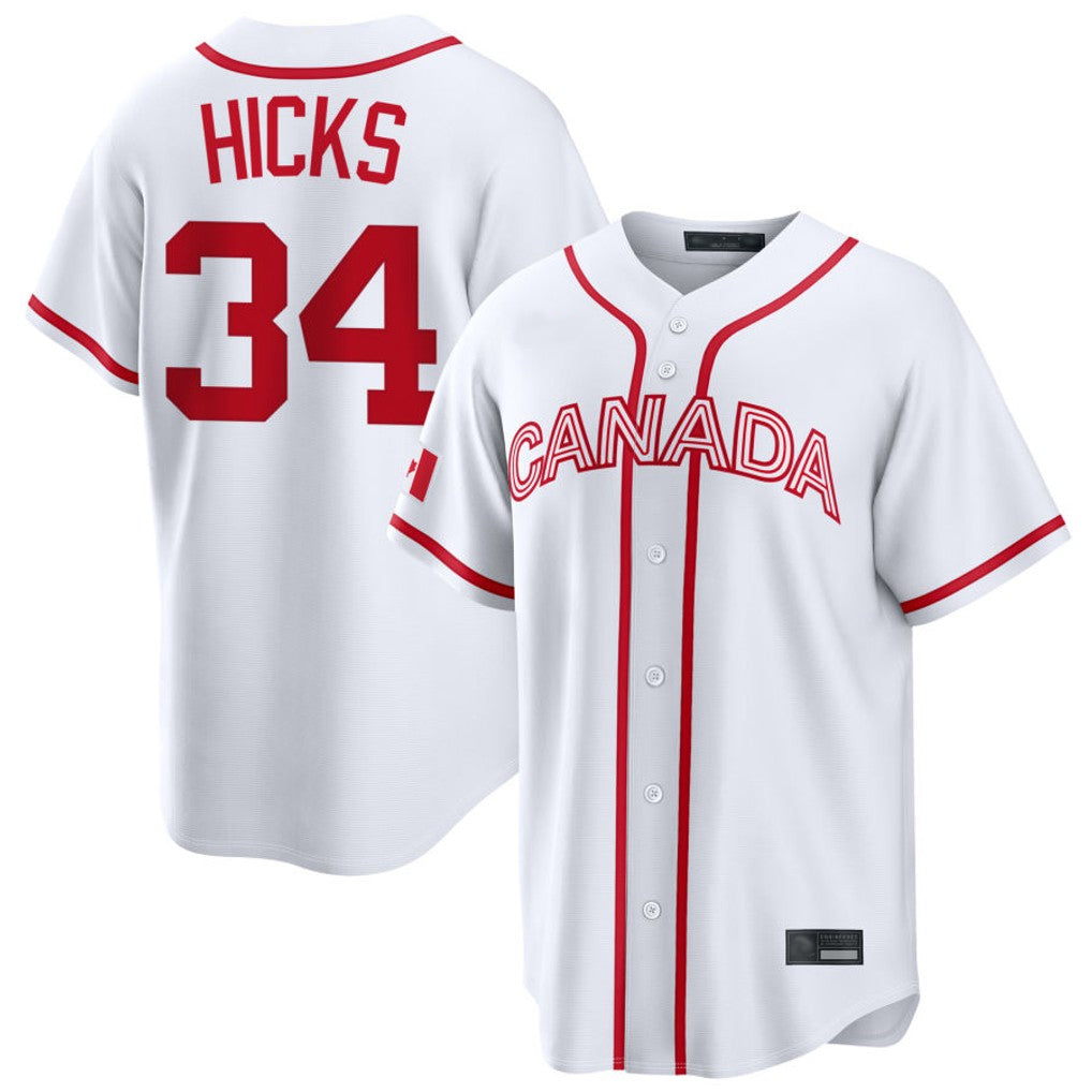 Arlishia M.Marlins #34 Liam Hicks Player White 2026 World Classic Home Pick-A-Player Stitched Jerseys