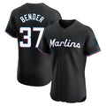 Arlishia M.Marlins #37 Anthony Bender Player Black Vapor Home Limited Elite Stitched Jerseys
