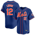 Arlishia NY.Mets #12 Francisco Lindor Player Royal Home Limited Stitched Jerseys