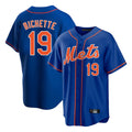Arlishia NY.Mets #19 Bo Bichette Player Royal Home Game Stitched Jerseys
