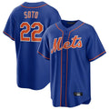 Arlishia NY.Mets #22 Juan Soto Player Royal Home Game Stitched Jerseys