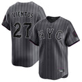 Arlishia NY.Mets #27 Mark Vientos Player Gray City Connect Limited Stitched Jerseys