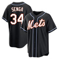 Arlishia NY.Mets #34 Kodai Senga Player Black Fashion Out Game Stitched Jerseys