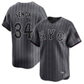 Arlishia NY.Mets #34 Kodai Senga Player Gray City Connect Limited Stitched Jerseys