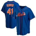 Arlishia NY.Mets #41 Tom Seaver Player Royal Home Game Stitched Jerseys