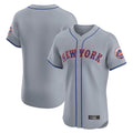 Arlishia NY.Mets Blank Player Gray Road Limited Elite Home Stitched Jerseys