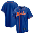 Arlishia NY.Mets Blank Player Royal Home Game Stitched Jerseys